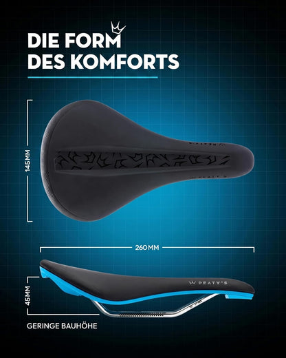 Peaty's Monarch Fahrradsattel - MTB, 260 mm