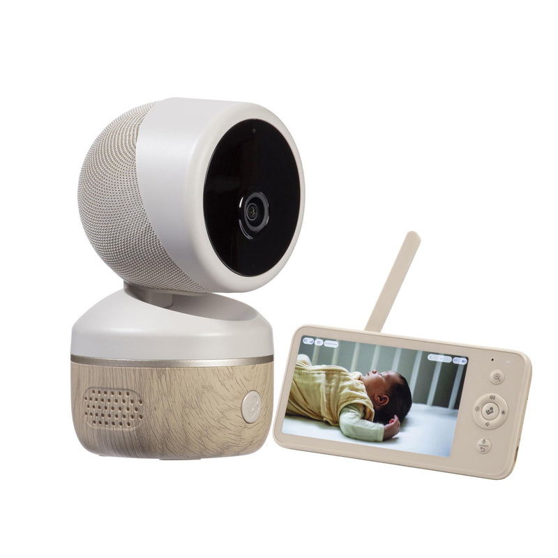Maxi-Cosi See2 Plus Babyfoon met Camera en Nachtzicht, App-Connectiviteit, CryAssist, Ultra HD (2K) Video, 5,5 inch Display, Temperatuur- en Vochtigheidsmeter, Onderdeel Maxi-Cosi Connected Babykamer