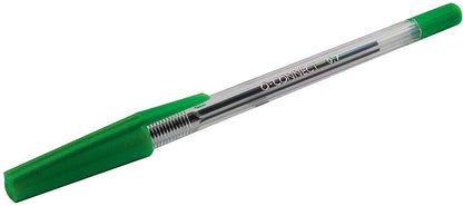 Q-Connect 3 Medium Ballpoint Pen, Green