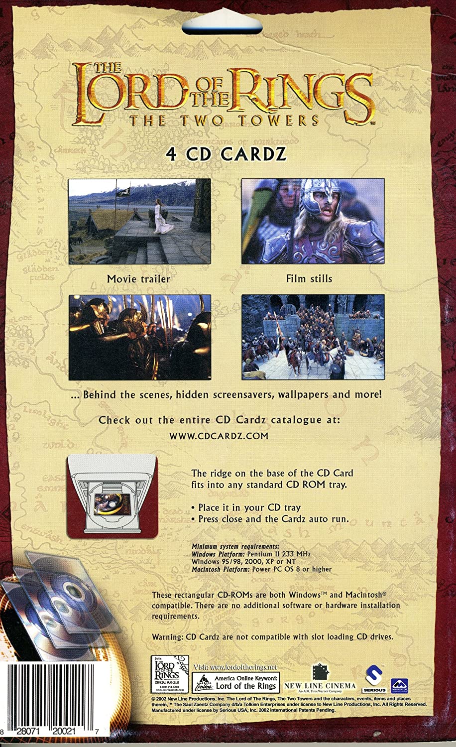 The Lord of The Rings - The Two Towers Set II 4 CD