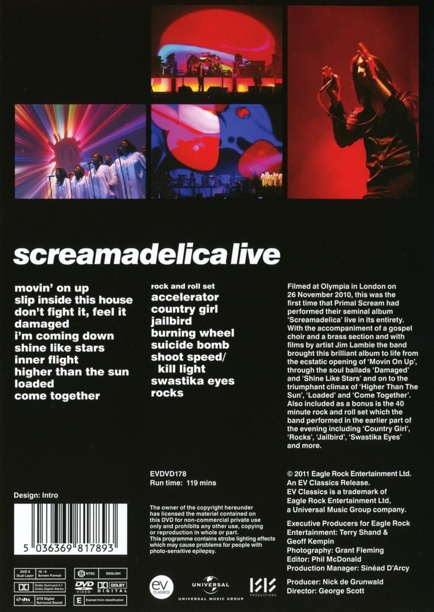 Screamadelica Live