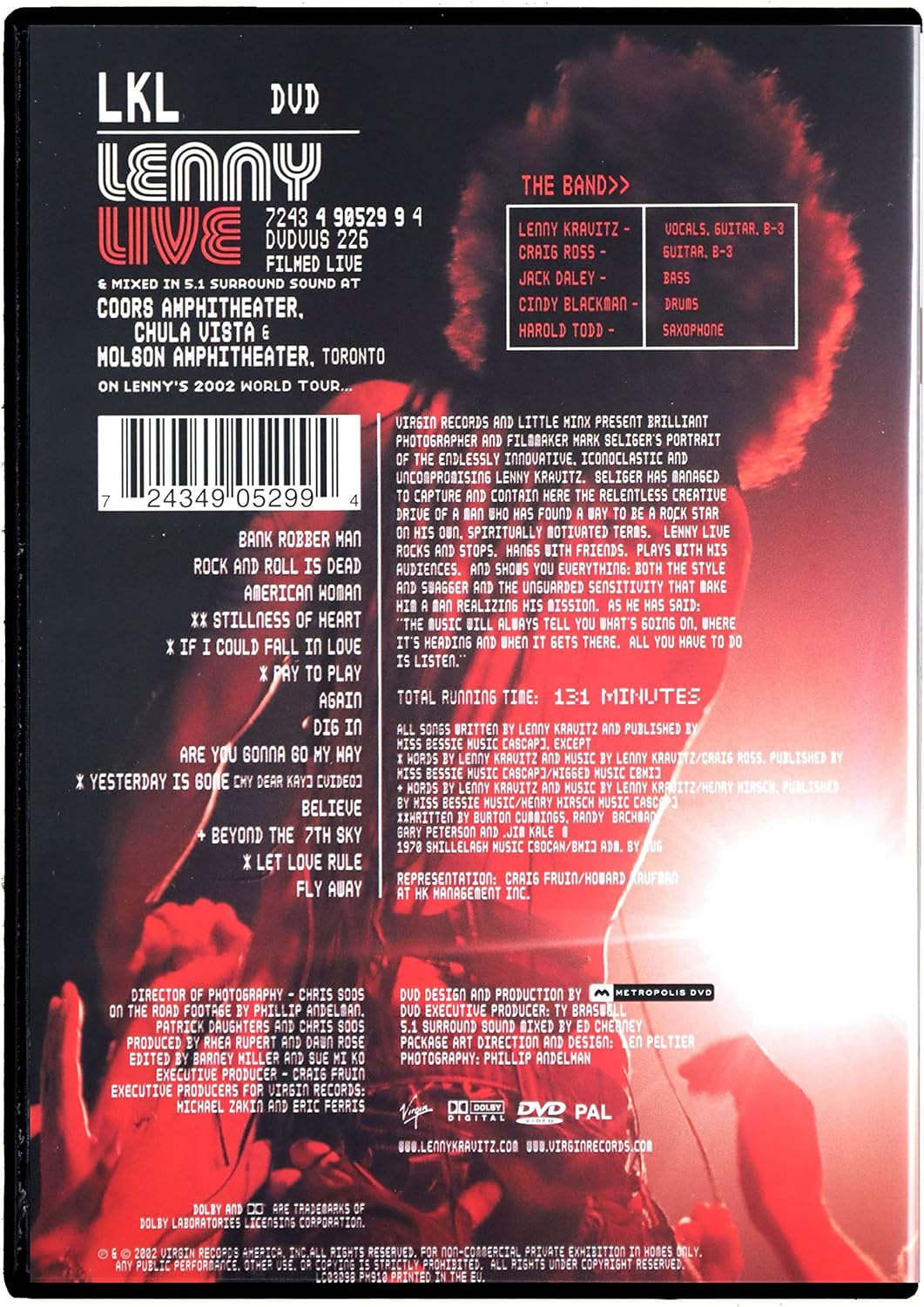 Lenny Kravitz: Live