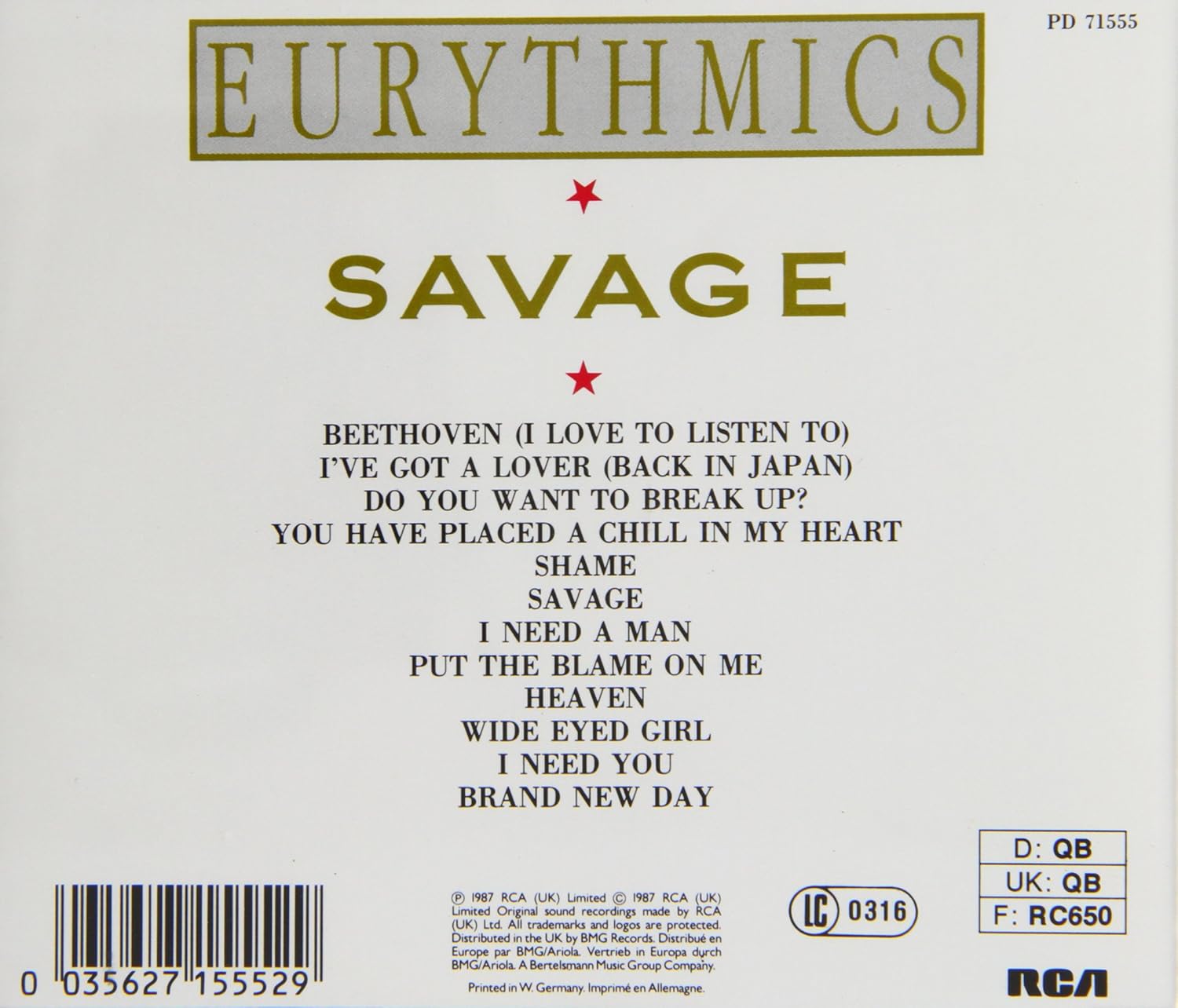 Savage (1987