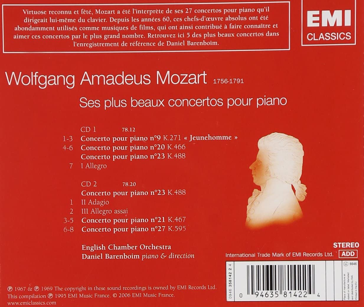 Ses Plus Beaux Concertos