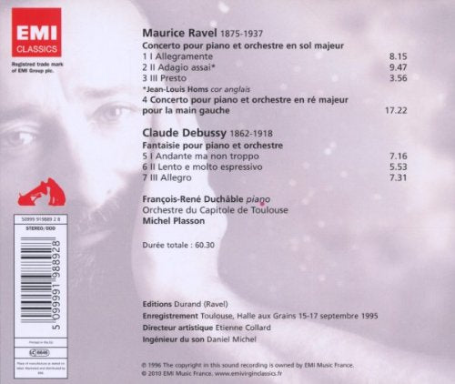Ravel : Les concertos pour piano