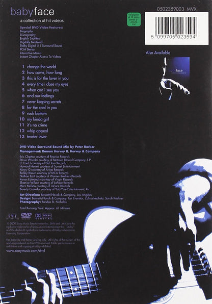 Babyface: A Collection Of Hit Videos
