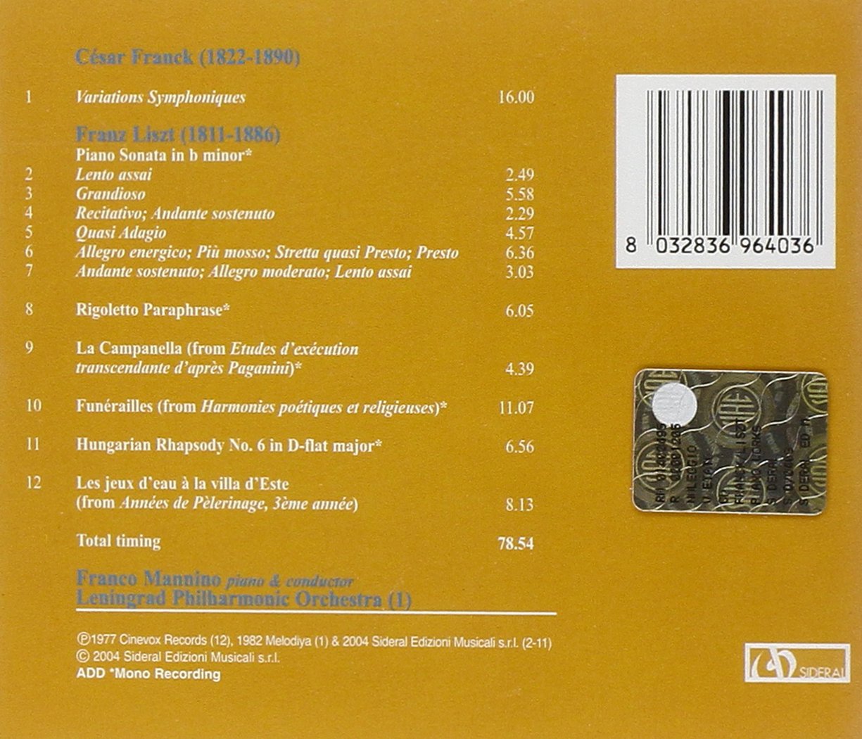 Piano Sonatas/Others Variation