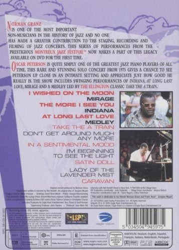 Oscar Peterson - Solo `75 - Norman Granz Jazz In Montreux