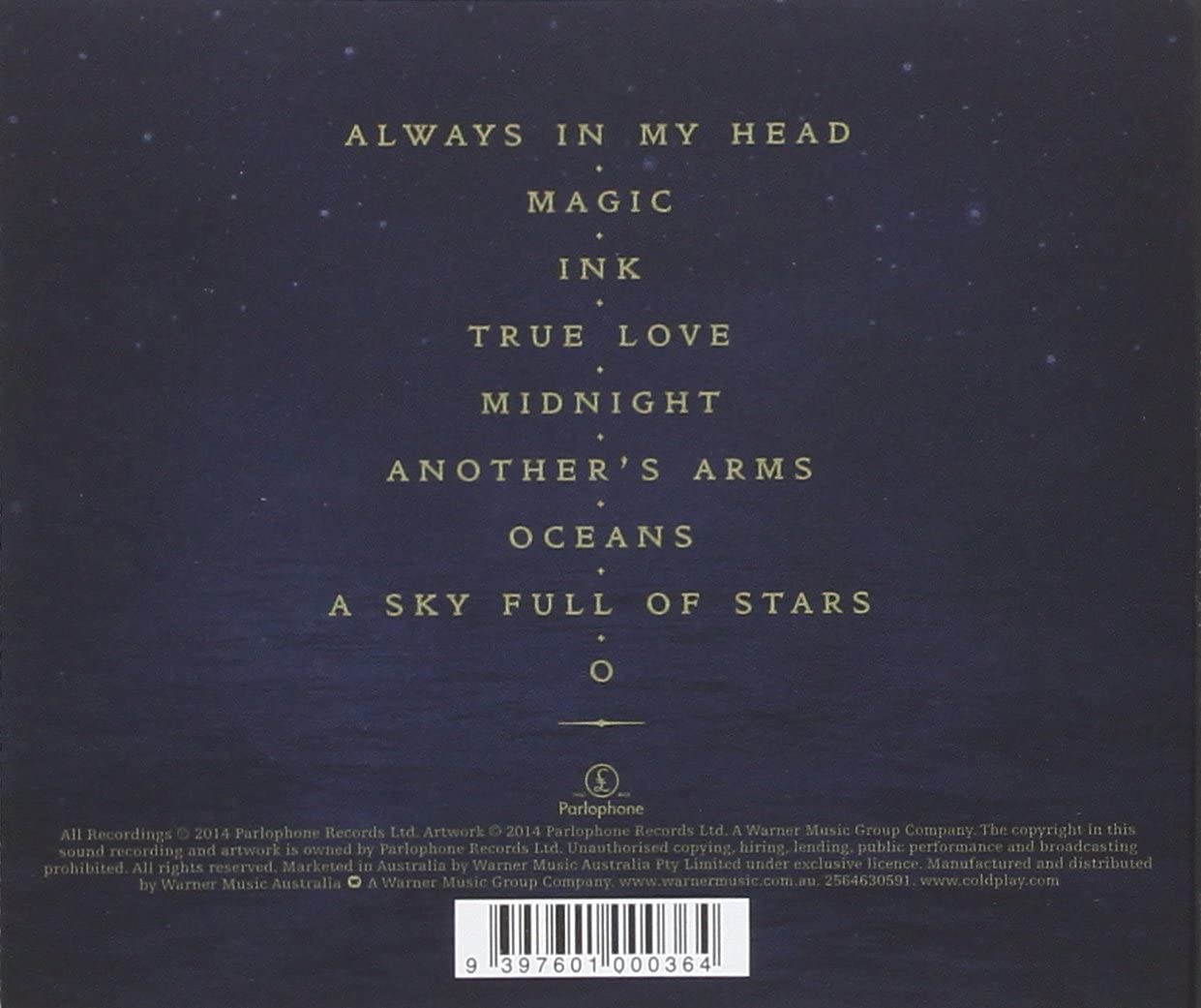 Coldplay - Ghost Stories