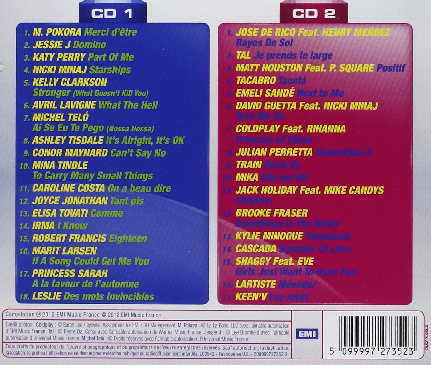 Best Of Pop 2012