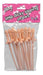 Smiffys Dicky Sipping Straws, Pink