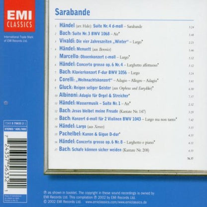 Sarabande - Beliebte Barockwerke