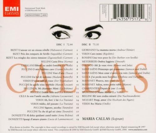 Callas Eyes in German