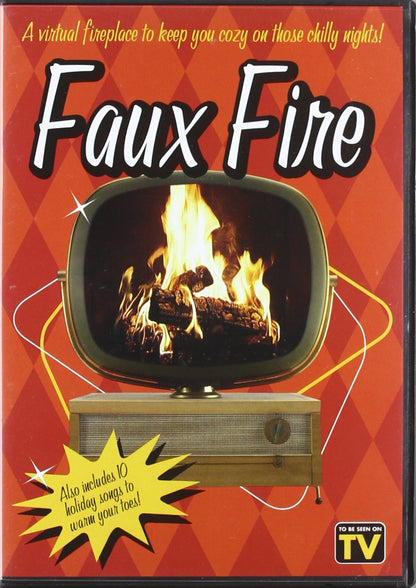 Faux Fire & 10 Holiday Songs To Warm Your Toes
