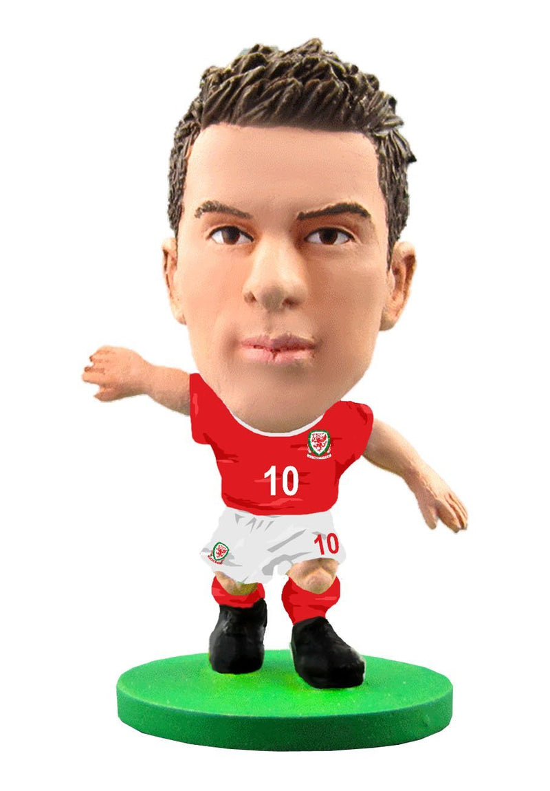 SoccerStarz SOC1043 The Officially Licensed Wales National Team Figure of Aaron Ramsey in Home Kit