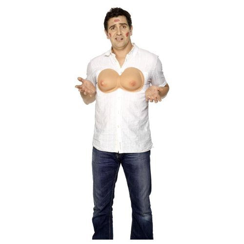 Smiffys Large Boobs, Pink