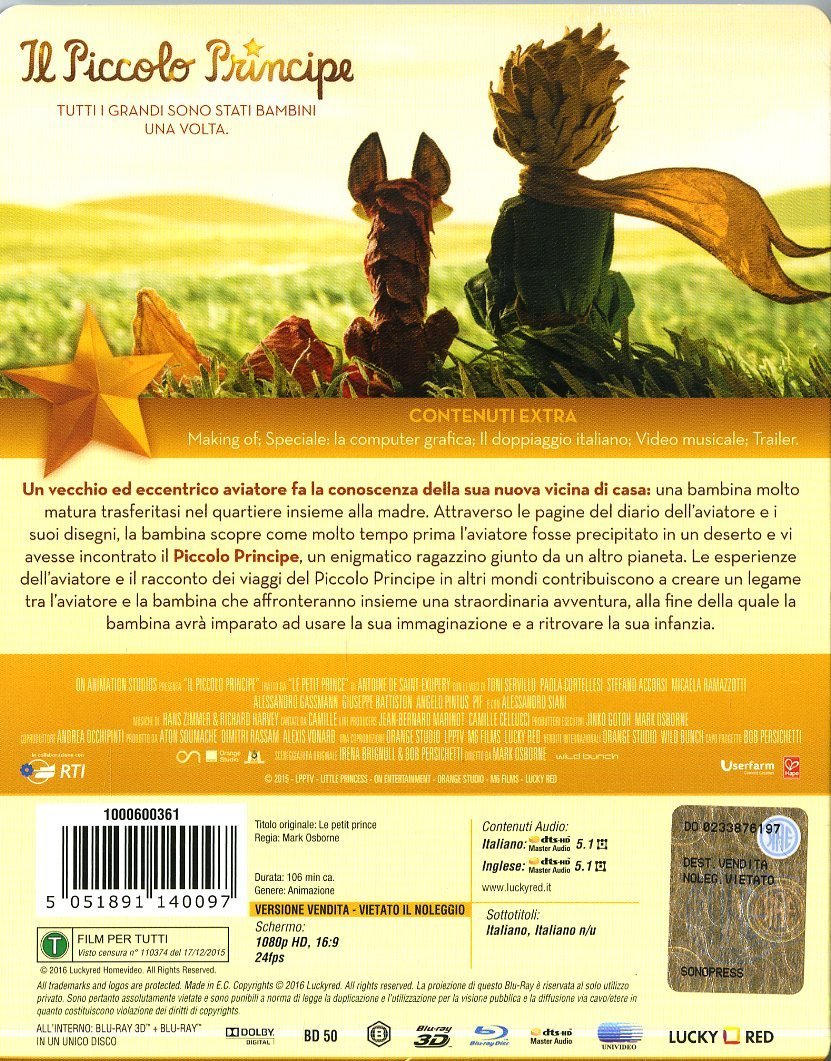 Il Piccolo Principe - 3d (I)