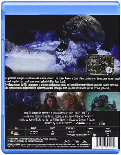 amityville 3d (blu ray) BluRay Italian Import