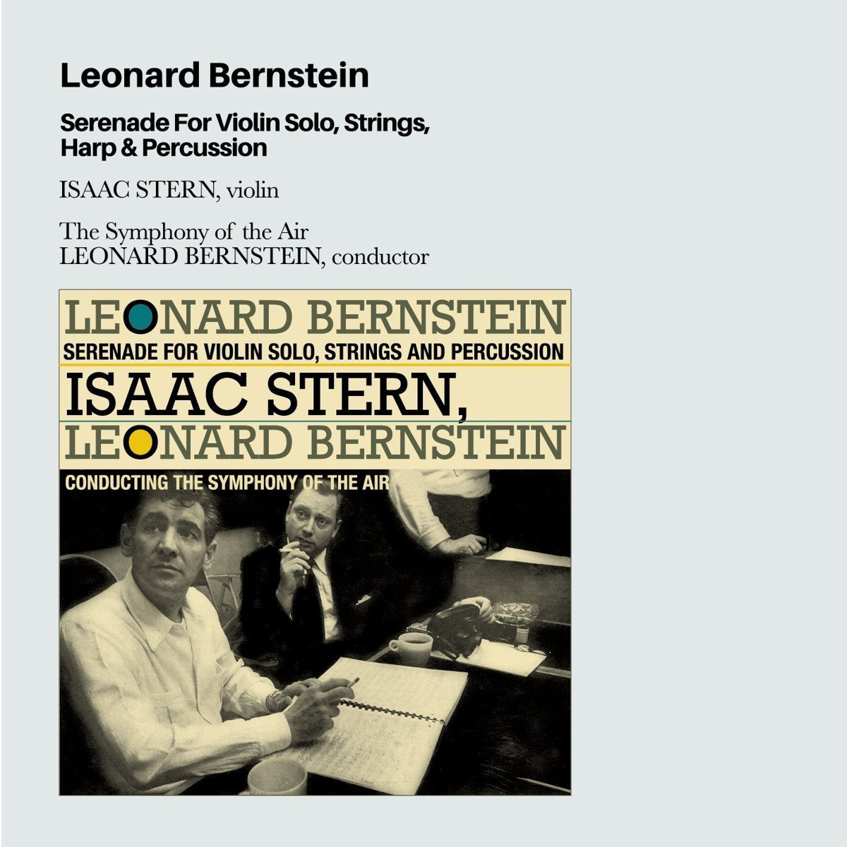 Leonard Bernstein: Serenade for Violin Solo, Strings, Harp...