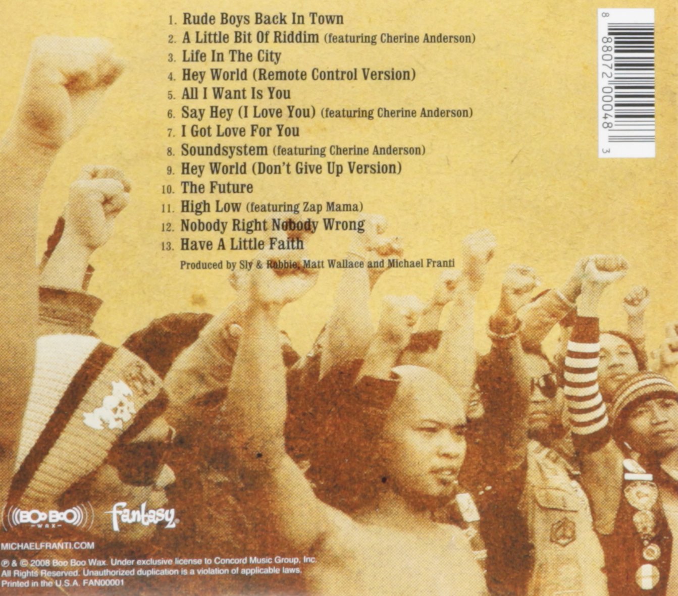 Michael Franti & Spearhead-All Rebel Rockers