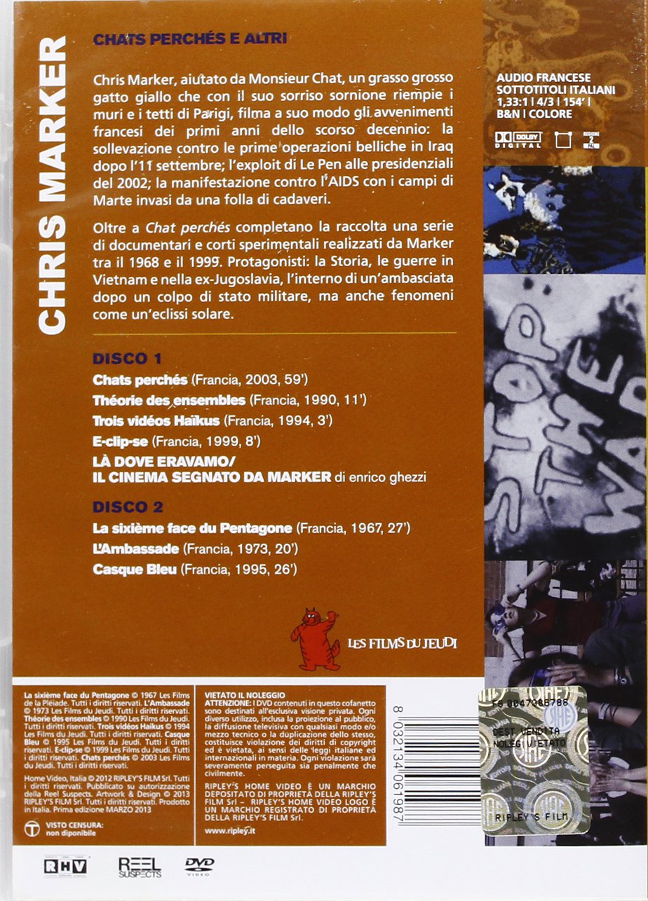 Chris Marker - Chats Perches E Altri (2 Dvd