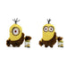 MINIONS cave men teddy (phill & kevin