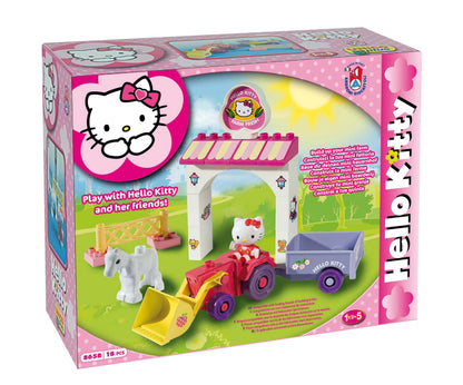 MGM – 108658hk – Hello Kitty – Jeu de construction – 18 Pieces