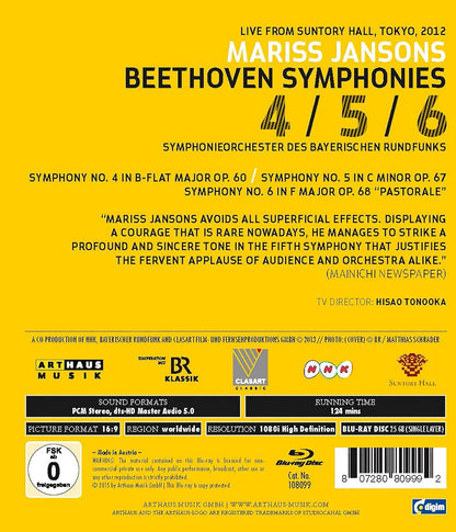 Beethoven:Symphonies 4,5 & 6