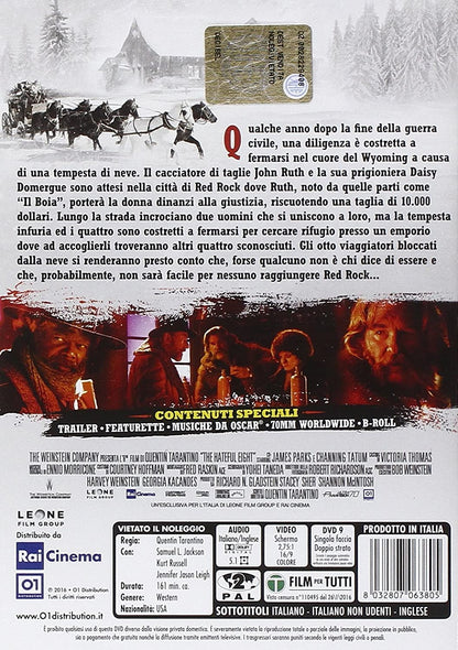 the hateful eight DVD Italian Import