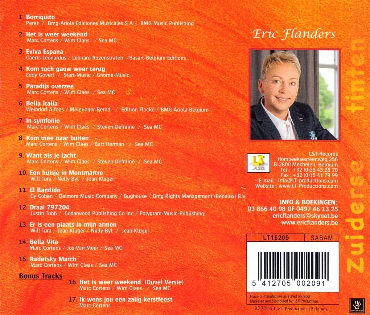 Eric Flanders - Zuiderse Tinten