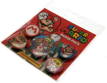 Pyramid International Super Mario Badge, Multi-Colour, 10 x 12.5 x 1.3 cm