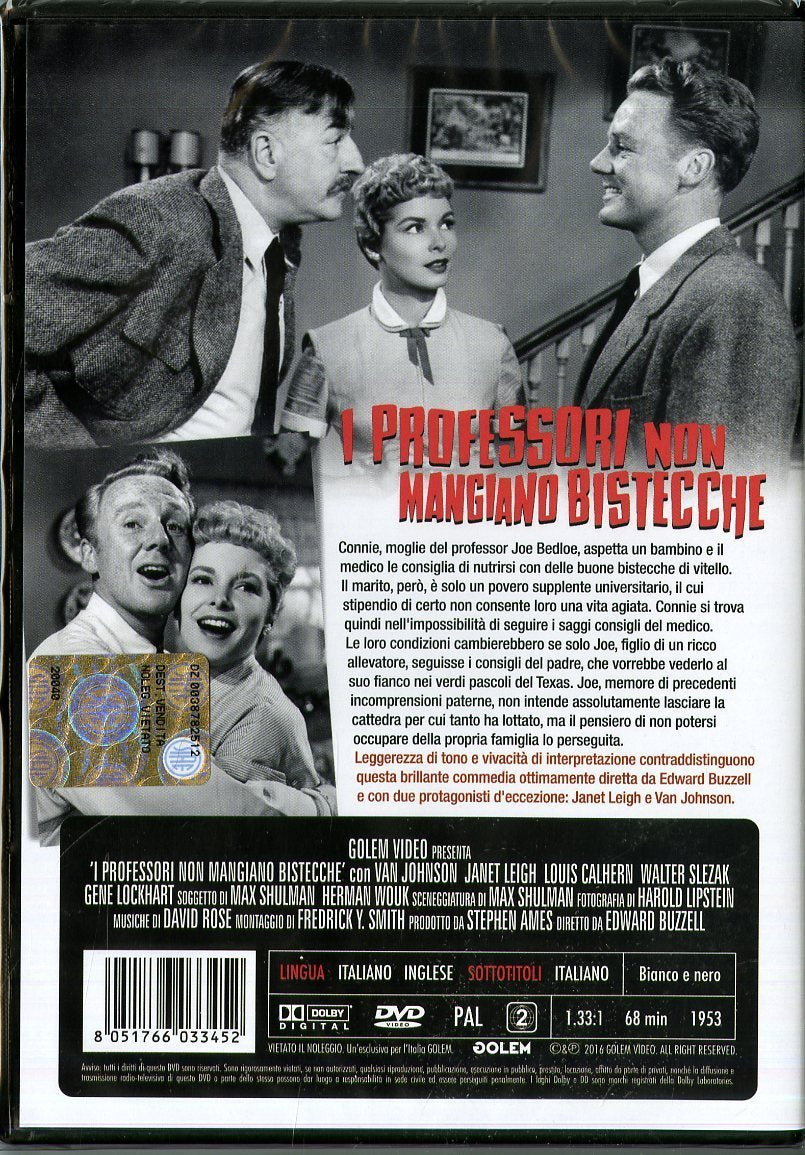 i professori non mangiano bistecche DVD Italian Import