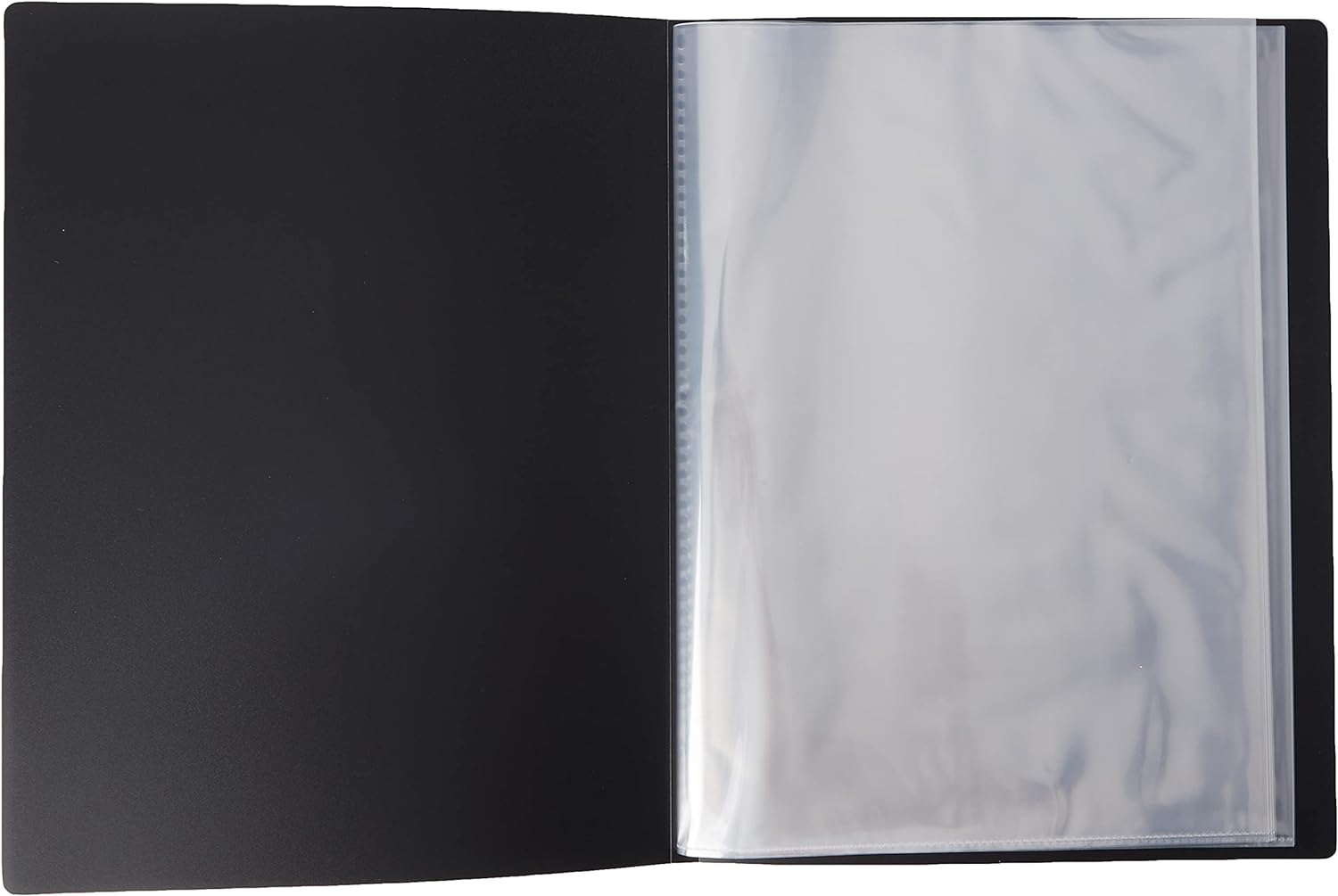 Tiger A4 black display book presentation folder - 10 pocket
