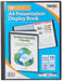 Tiger A4 black display book presentation folder - 10 pocket