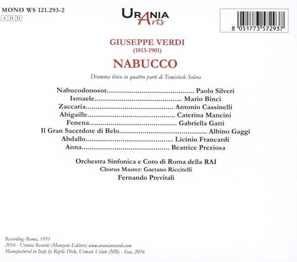 Verdi/ Nabucco