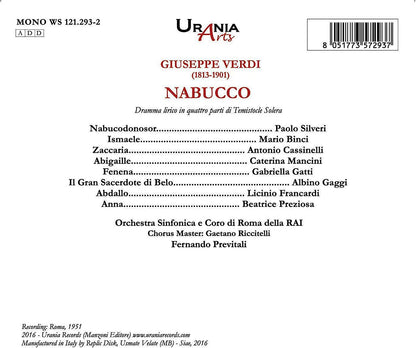 Verdi/ Nabucco