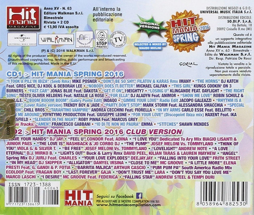 Hit Mania Spring 2016 / Various