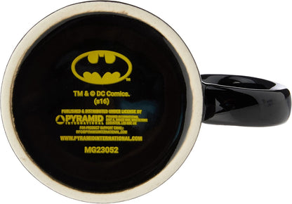 Ceramic DC Comics 273965X Batman Boxed Mug Batman Logo, Black