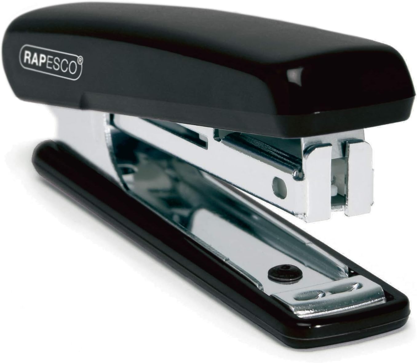 Rapesco PSE000AS Pocket Stapler with 1000 x 10/4 mm Staples, 12 Sheet Capacity, Random Assorted Colours