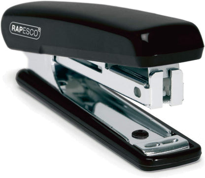 Rapesco PSE000AS Pocket Stapler with 1000 x 10/4 mm Staples, 12 Sheet Capacity, Random Assorted Colours