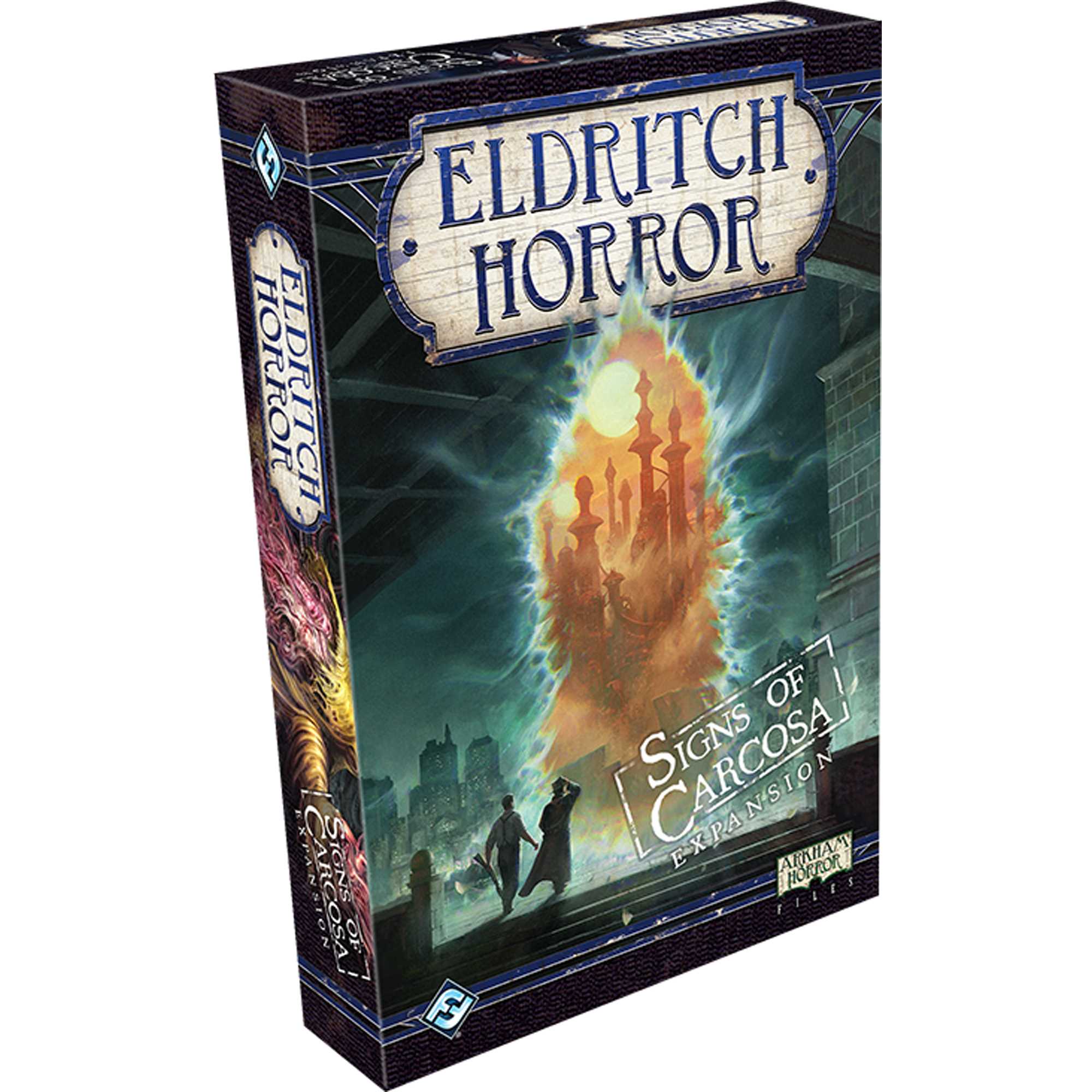 Fantasy Flight Games FFGEH06 Signs of Carcose Eldrith Horror Brettspielerweiterung, ENGL.