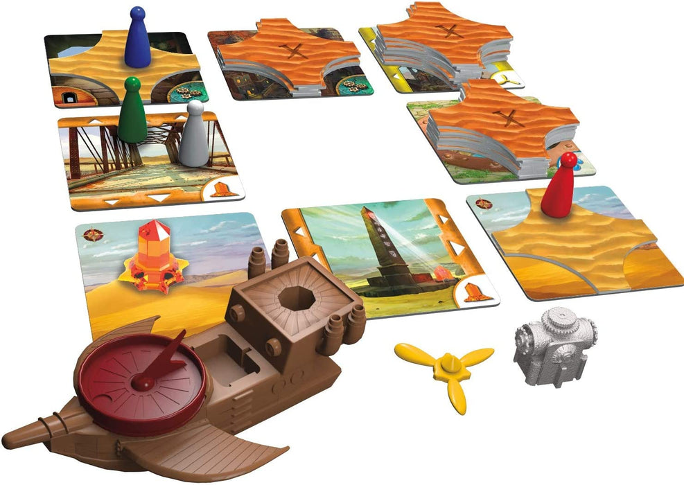 Gamewright , Forbidden Desert Game , Board Game , Ages 10+ , 2-5 Players , 45 Minutes Playing Time