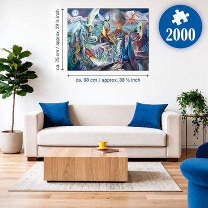 Ravensburger - The Dragon Guardians 2000P (12001750)
