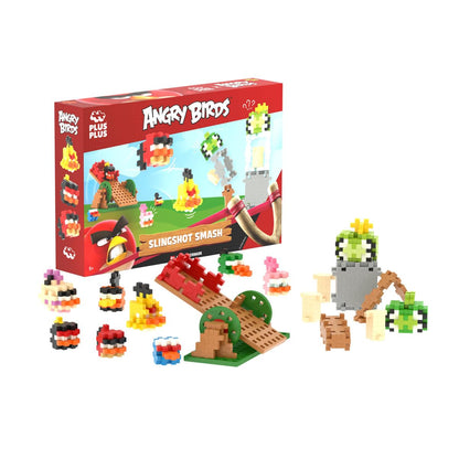 Plus-Plus – Angry Birds Slingshot Smash – 300 Pcs (4432)