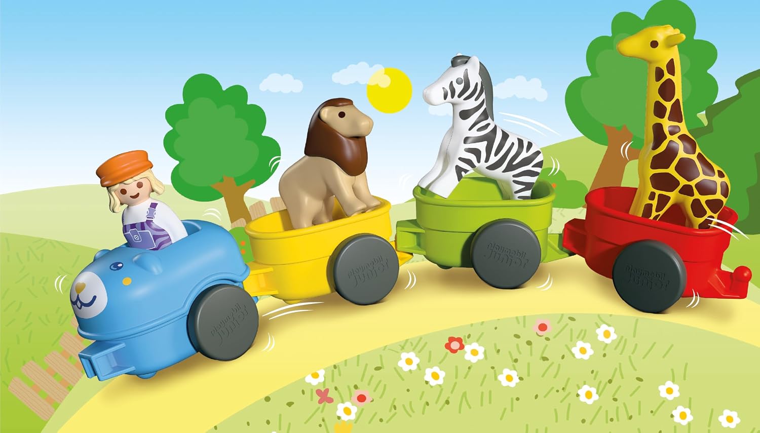 Playmobil Junior Dierentrein - 72084