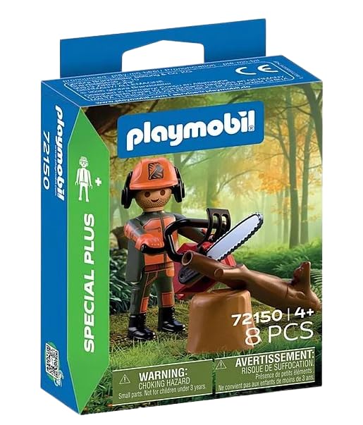 Playmobil Specials Houthakker met Kettingzaag - 72150