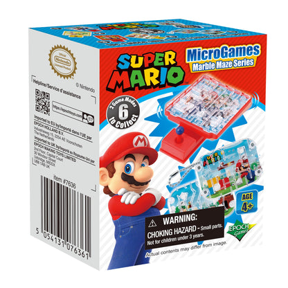 Super Mario Micro Games Marble Maze Series Minispel