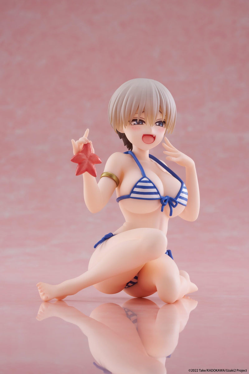 Uzaki-Chan Wants To Hang Out! Desktop Cute Pvc Figure Hana Uzaki (Swim Wear Ver.) 13 Cm