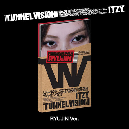 ITZY Tunnel Vision 11th Mini Album (Member - RYUJIN Ver.