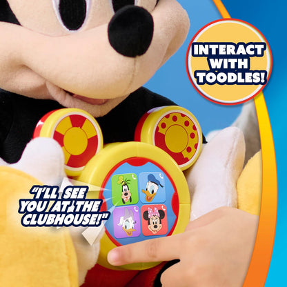 Just Play Mickey Mouse Oh Toodles Plüsch, Kinderspielzeug ab 3 Jahren